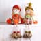 Glitzhome® Fall Fabric Scarecrow Shelf Sitters Set